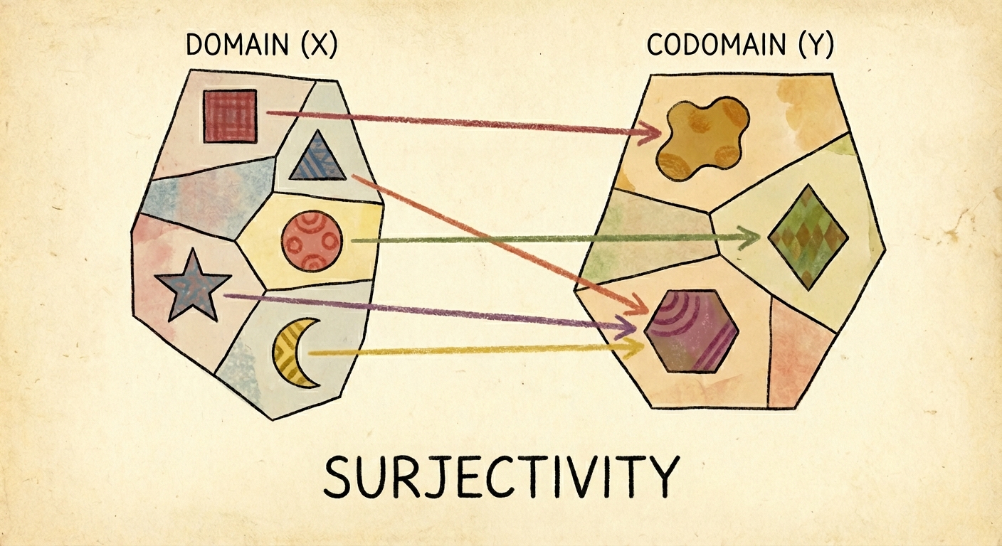 Surjectivity - 110+ words prompted