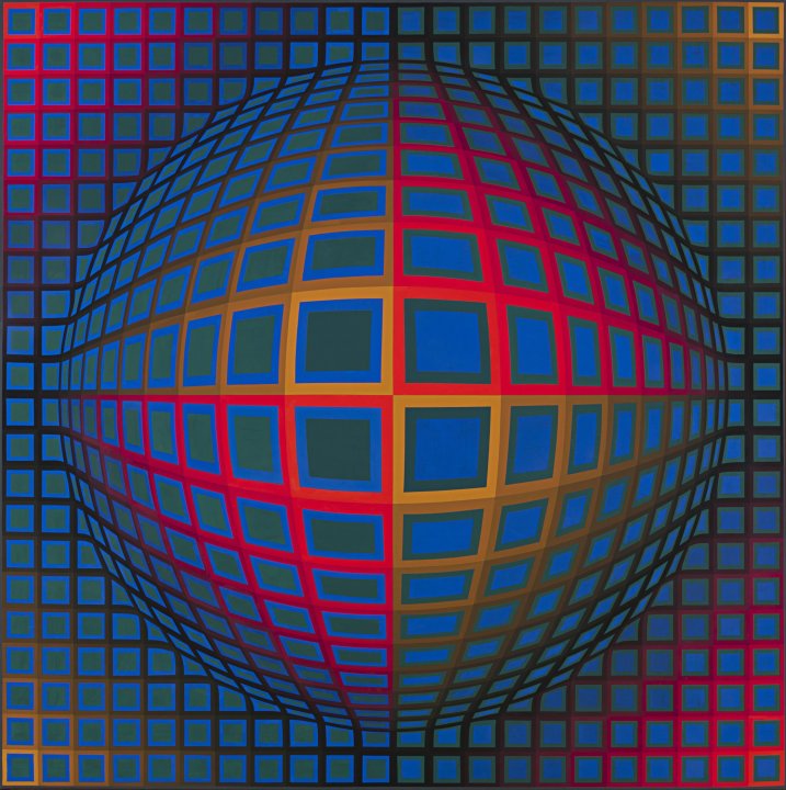 Victor Vasarely. *Vega-Nor*. (1969)